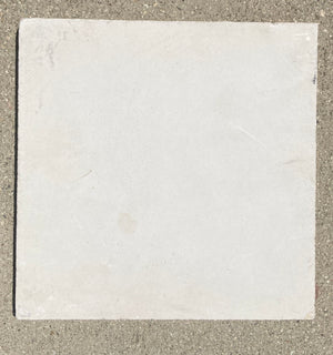 Moroccan Encaustic Cement Tile in Antique White Color