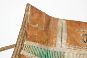 Leather African Tribal Moroccan Shoulder Bag