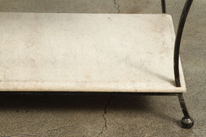 Asian Architectural Temple Stone Panel from India Made into a Coffee Table