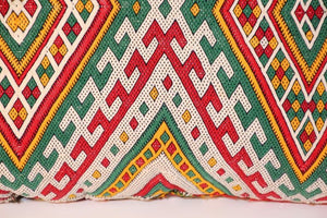 Authentic Vintage Moroccan Berber Throw Pillow