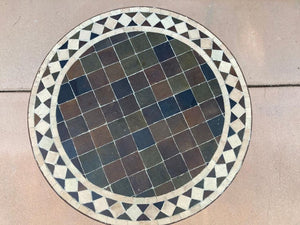 Moroccan Mosaic Tile Side Table