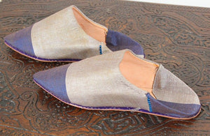 Moroccan Silk Slippers Babouches