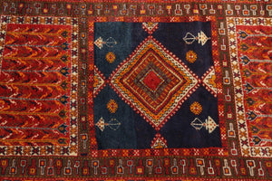 Moroccan Vintage Berber Organic Wool Rug