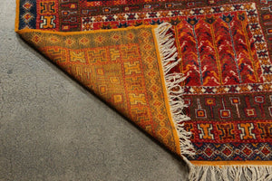 Moroccan Vintage Berber Organic Wool Rug