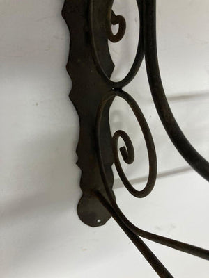 Large Wrought Iron Scrolling Wall Mounted Bracket for Lanterns or Signs