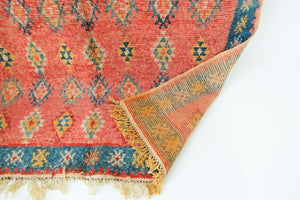 1960s Authentic Vintage Moroccan Berber Rug