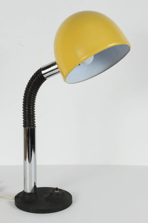 Modernist Enameld Yellow Desk Lamp