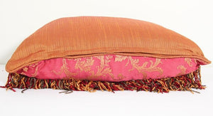 Moorish Style Decorative Red Throw Pillow by John Richard