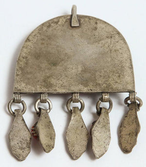 Vintage Moroccan Pendant Fibula Pin Brooch