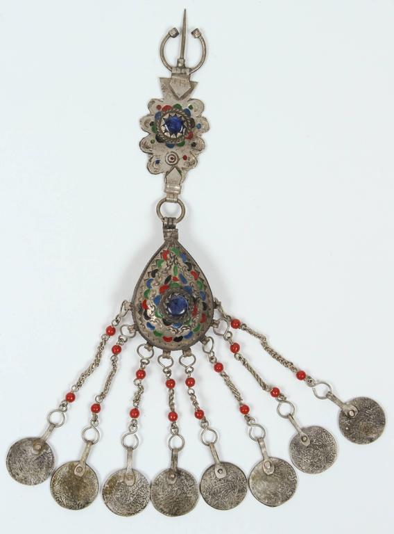 Vintage Berber Fibulas by Moroccan Artisans, Handcrafted 1960s