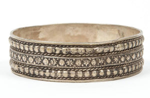 Moroccan Berber Tribal Silver Bracelet