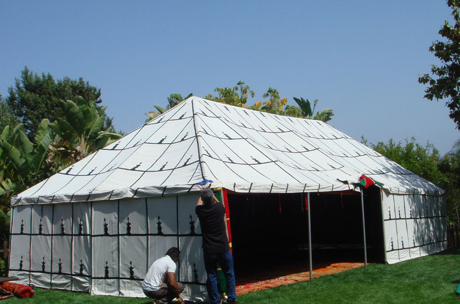 Moroccan Traditional Caidale Tent 20 ft x 40ft – E-mosaik