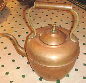 Moroccan Antique Water Copper Kettle