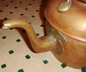 Moroccan Antique Water Copper Kettle