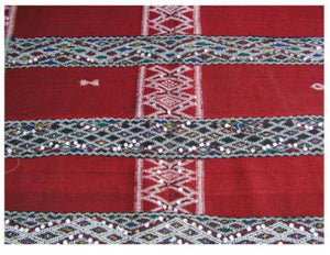 Moroccan Organic Hand-woven Rug