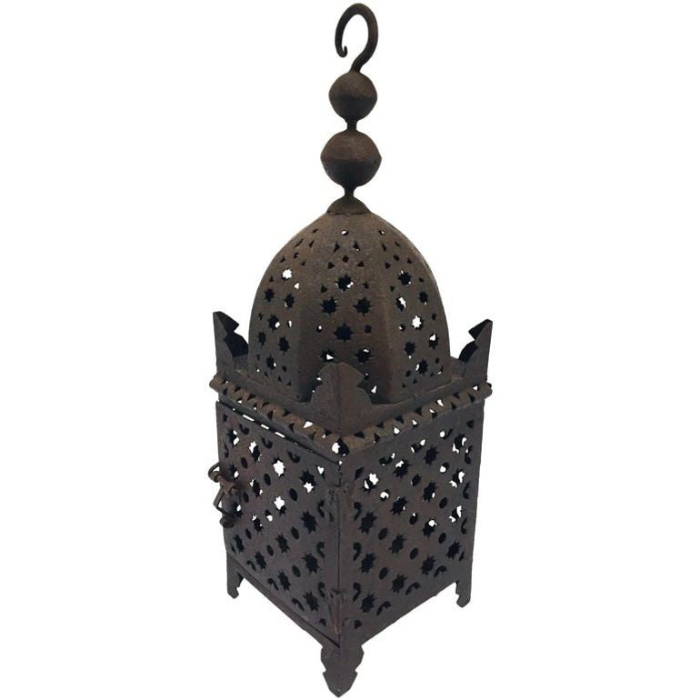 Moroccan Hurricane Moorish Metal Candle Lantern