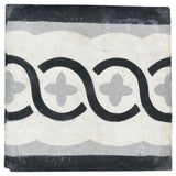Moroccan Encaustic Cement Tile Sample with Modern Design