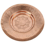 Hanging Round Copper Asian Metal Bowl