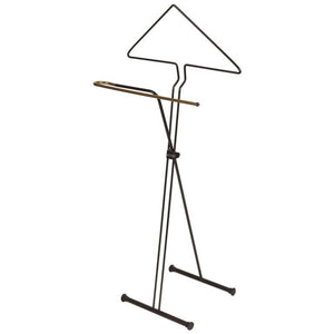Vintage Folding Valet Metal Stand by Fratelli Reguitti 1950s