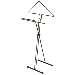 Vintage Folding Valet Metal Stand by Fratelli Reguitti the 1950s