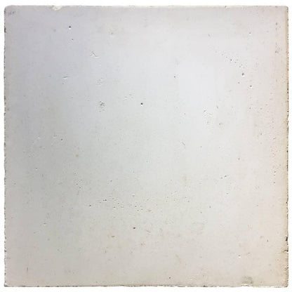 Moroccan Encaustic Cement Tile in Antique White Color