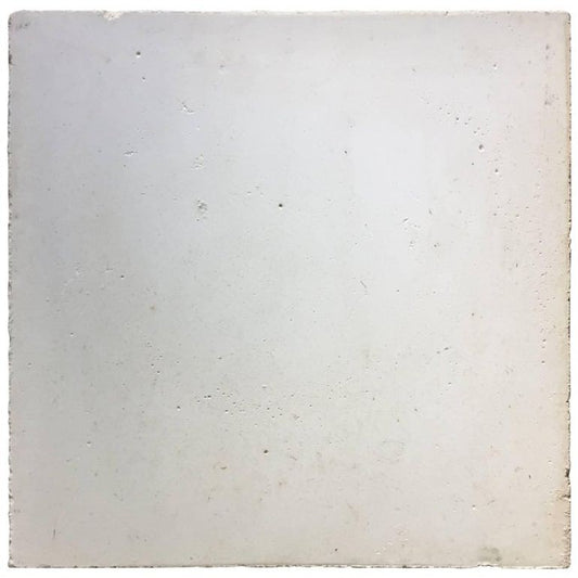 Moroccan Encaustic Cement Tile in Antique White Color