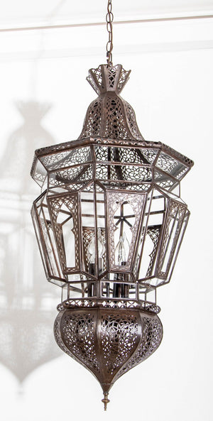 Moroccan Moorish Large Hanging Light Fixture