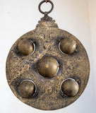 Islamic Cast Bronze Astrolabe with Five Celestial Globes Astronomical Instrument