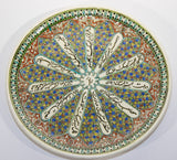 Kutahya Hand Painted Islamic Turkish Decorative Plate 1950's