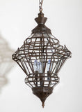 Moroccan Clear Glass Lantern Moorish Granada Spanish Style