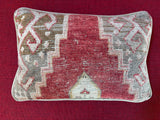 Antique Tabriz Persian Rug Pillow