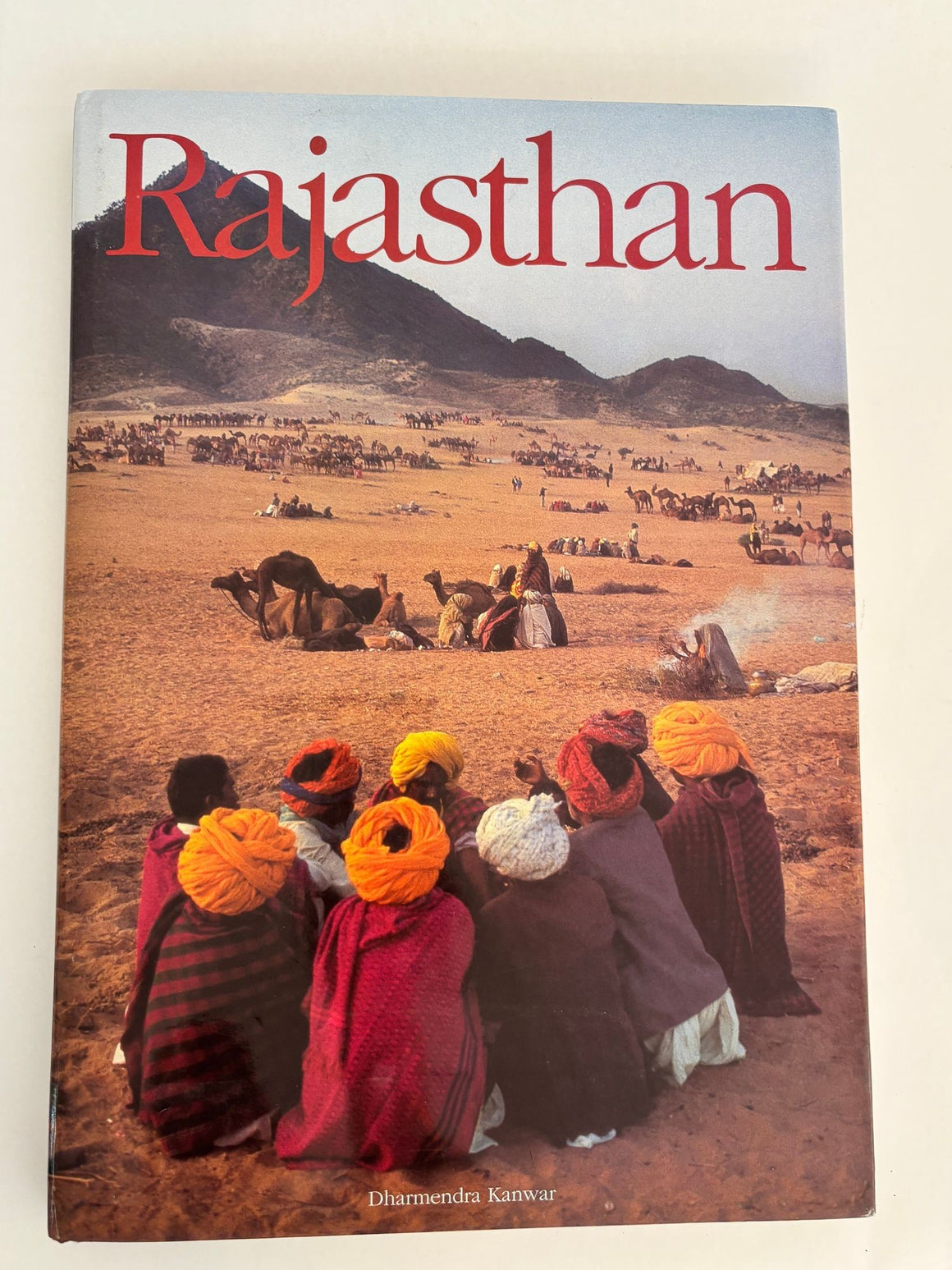 Rajasthan Large Hardcover Book by Dharmendra Kanwar 1997