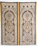 Antique Moroccan Moorish Silk Textile Tapestry Wall Hanging Hiti 19th C.