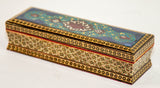 Micro Mosaic Moorish Inlaid Jewelry Pen Box
