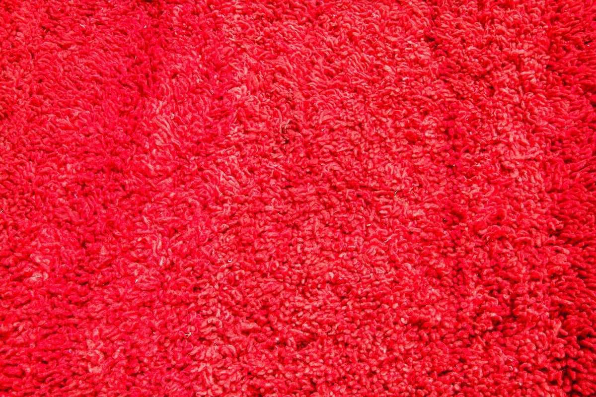 Vintage Moroccan Berber Rug by Weaver Tribes, Red Ethnic Design, 1960s