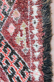 1960s Moroccan Berber Rug Pink Vintage Rehmana Marrakech Carpet