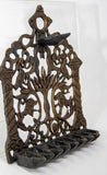 North-African Brass Hanukkah Lamp Menorah Oil Lamp Judaica Morocco 19th Century