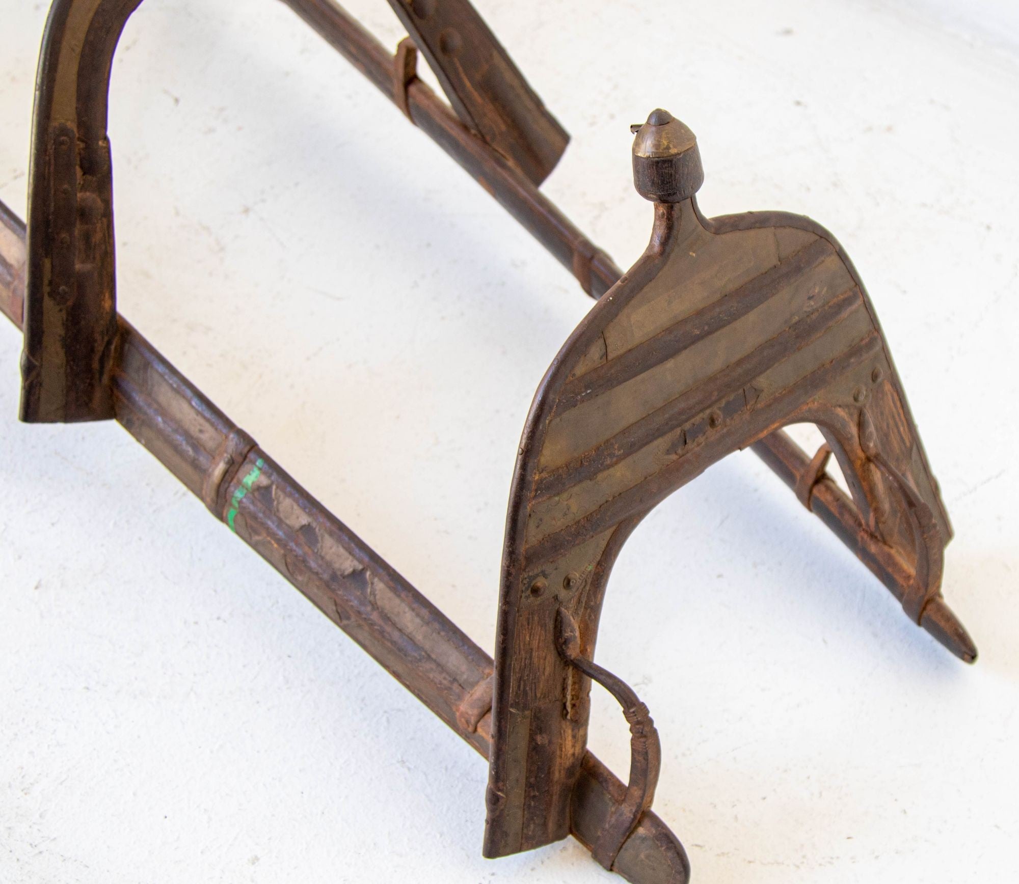 Antique Camel, Dromadaire Brass and Iron Saddle