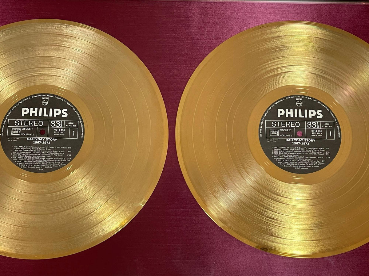 Official Gold Record Award France Johnny Halliday Story 1967-1973 Vol.2 — additional view 11