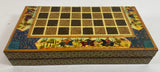 Vintage Persian Micro Mosaic Chess Game Box
