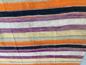 1960s Moroccan Tribal Rug Handwoven North African Ethnic Textile Floor Covering