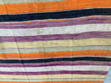 1960s Moroccan Tribal Rug Handwoven North African Ethnic Textile Floor Covering