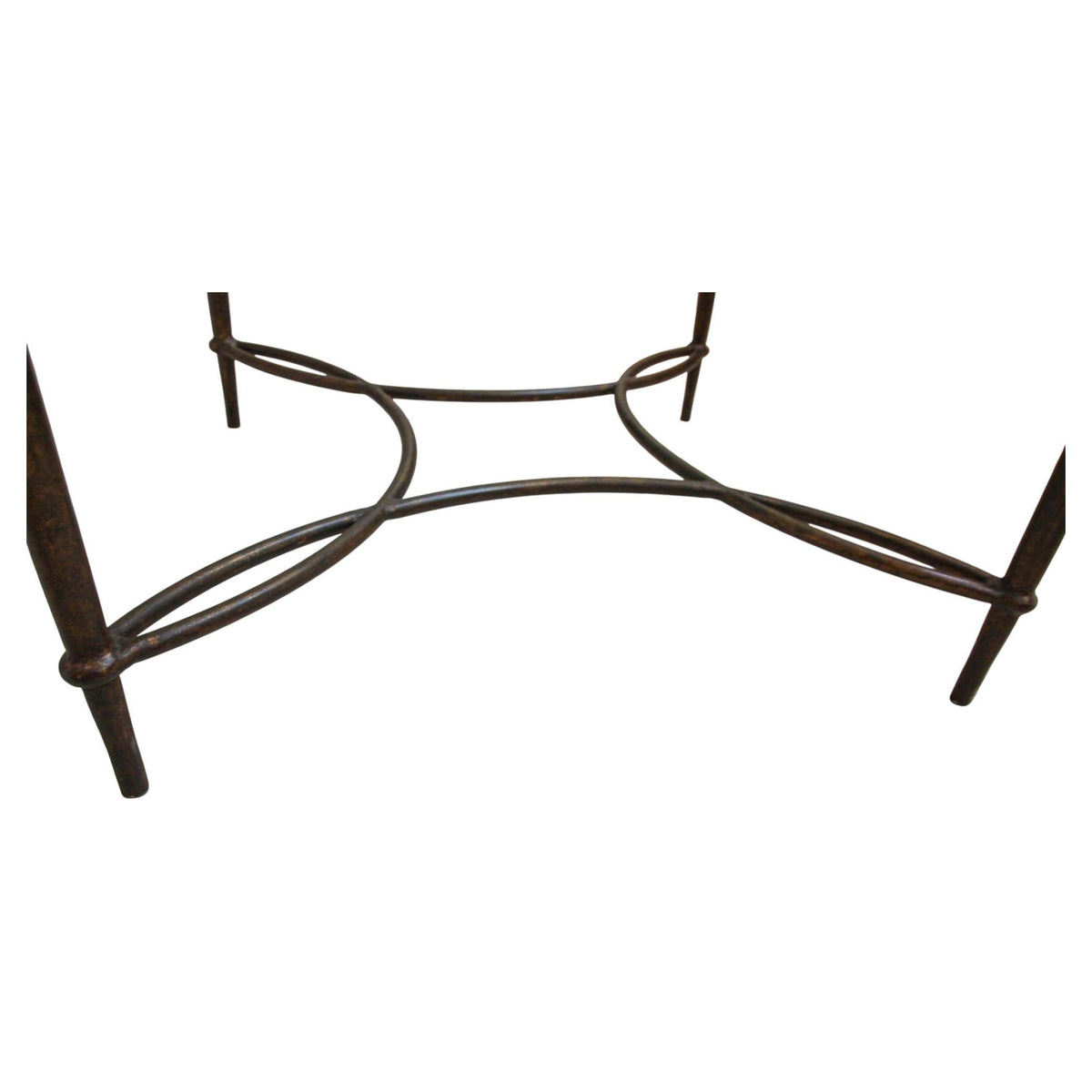 Michael Taylor Designs Montecito Round Glass Outdoor Coffee Table — United States