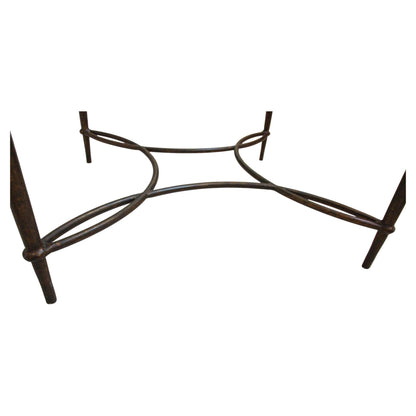 Michael Taylor Designs Montecito Round Glass Outdoor Coffee Table — United States