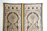 Antique Moroccan Moorish Silk Textile Tapestry Wall Hanging Hiti 19th C.