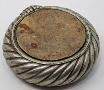 Antique Ethnic North African Moroccan Silver Anklet Ashtray Catchall Dish