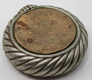 Antique Ethnic North African Moroccan Silver Anklet Ashtray Catchall Dish