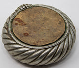 Antique Ethnic North African Moroccan Silver Anklet Ashtray Catchall Dish