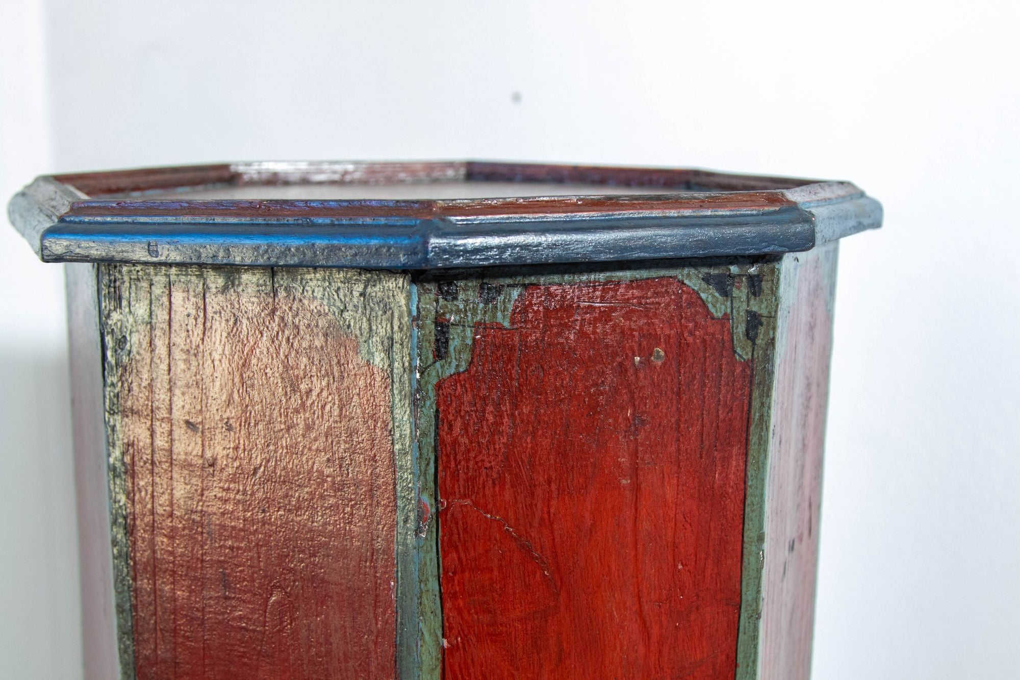 Moroccan Moorish Pedestal Octagonal Table 1960s