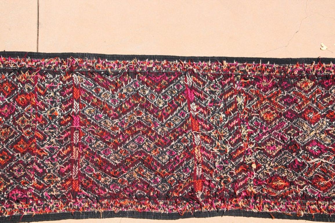 Moroccan African Tuareg Vintage Runner Rug